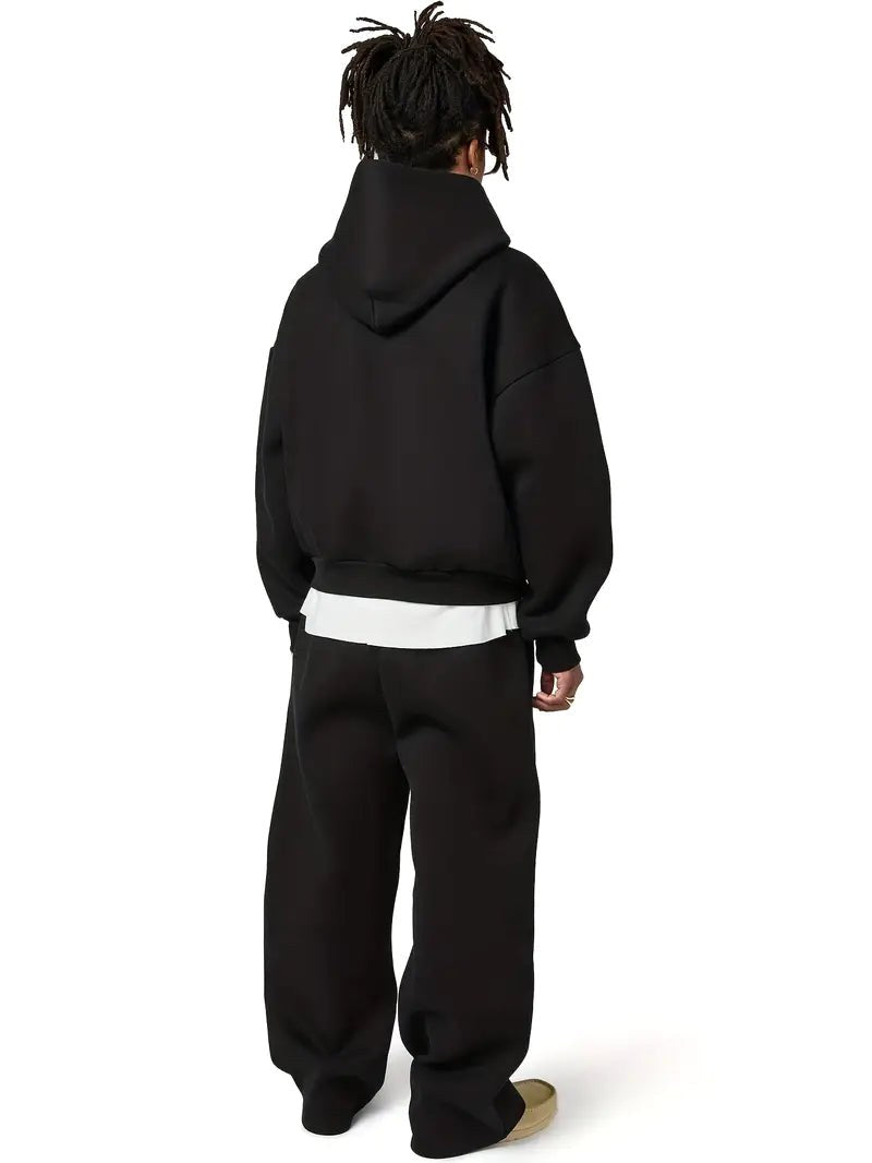 Florian | Herren-Trainingsanzug mit Kapuze und gerader Passform, Kapuzenpullover-Set | Nomad NTS