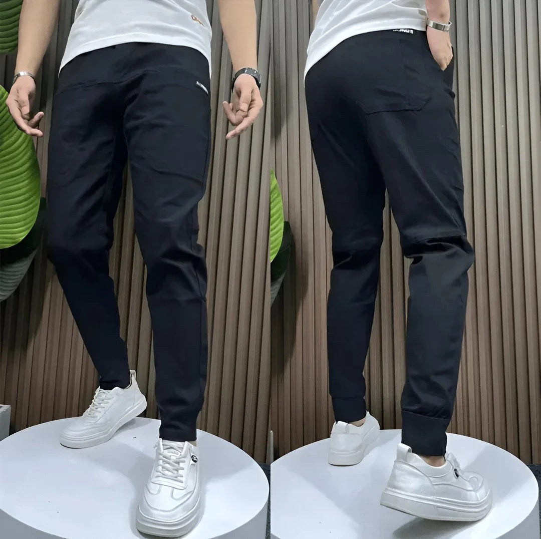 Frank | Herren Cargohose mit elastischem Bund, flexible Stretch-Hose | Nomadnts | Nomadnts