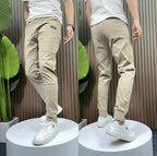 Frank | Herren Cargohose mit elastischem Bund, flexible Stretch-Hose | Nomadnts | Nomadnts