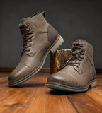 Franz | Herren Schnürboots mit verstärkter Zehenkappe, Robuste Stiefeletten | Nomad NTS