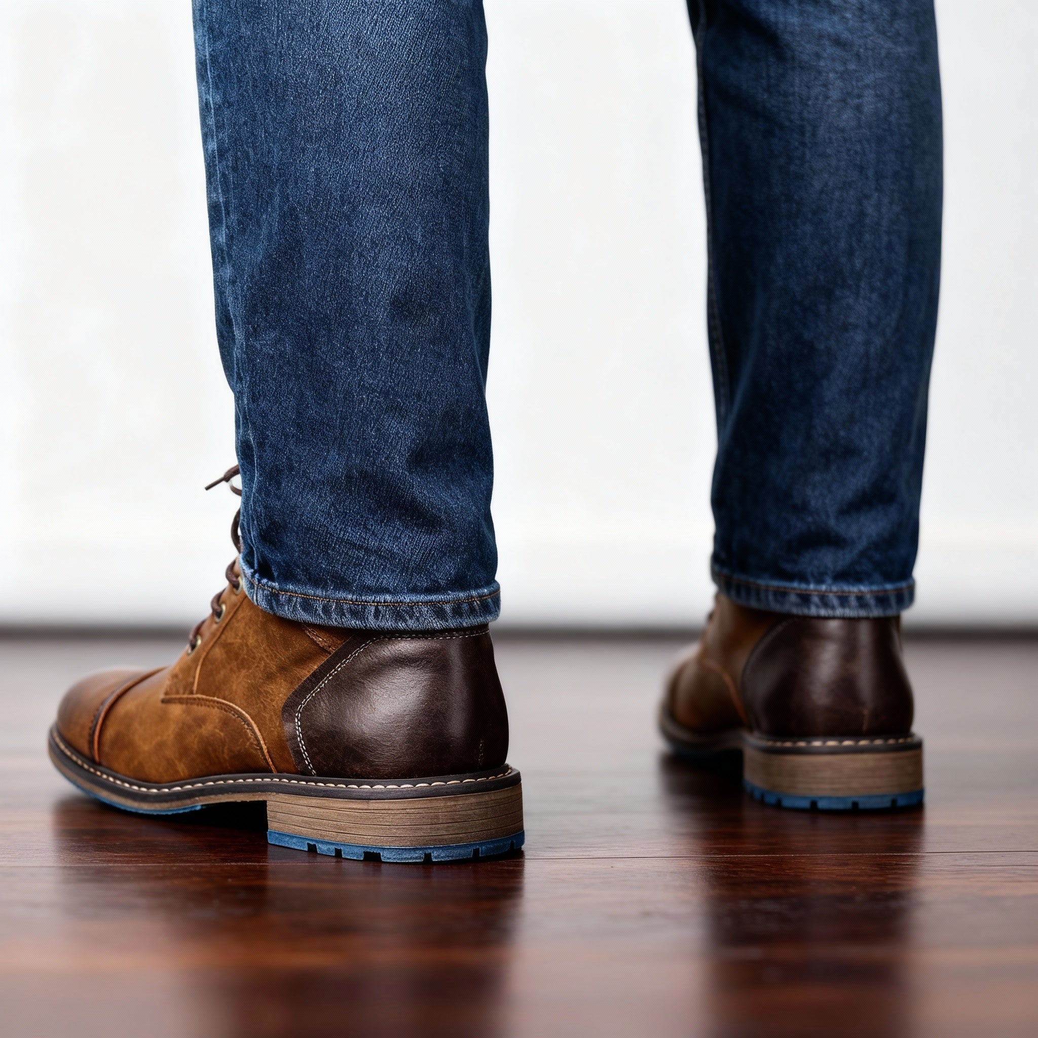Franz | Herren Schnürboots mit verstärkter Zehenkappe, Robuste Stiefeletten | Nomad NTS