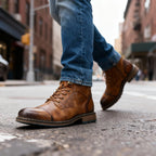 Franz | Herren Schnürboots mit verstärkter Zehenkappe, Robuste Stiefeletten | Nomad NTS