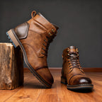 Franz | Herren Schnürboots mit verstärkter Zehenkappe, Robuste Stiefeletten | Nomad NTS