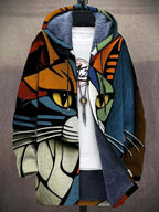 Franziska | Damen-Strickweste mit Kunstdesign, Elegante Strickjacke | Nomad NTS | Retro