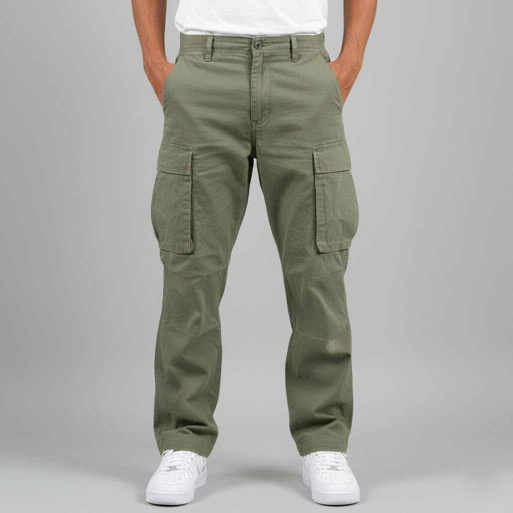 Freddie | Herren locker geschnittene Cargohose, Streetwear-Hose mit Seitentaschen | Nomadnts | Nomadnts