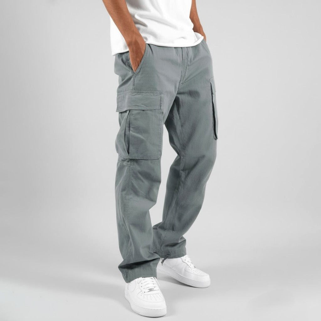 Freddie | Herren locker geschnittene Cargohose, Streetwear-Hose mit Seitentaschen | Nomadnts | Nomadnts