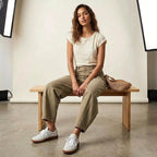 Freya | Damen locker geschnittene Barrel-Jeans, Denim-Jeans mit hoher Taille | Nomadnts | Nomadnts