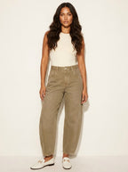 Freya | Damen locker geschnittene Barrel-Jeans, Denim-Jeans mit hoher Taille | Nomadnts | Nomadnts