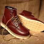 Fritz | Herrenstiefel aus Leder mit Naturfarbton, Robuste Herbststiefel | Nomad NTS | Black