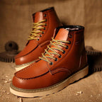 Fritz | Herrenstiefel aus Leder mit Naturfarbton, Robuste Herbststiefel | Nomad NTS