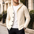Gavin | Strickjacke für Herren, weiche Strickjacke für den Alltag | Nomadnts | Khaki
