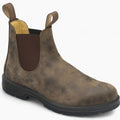 George | Herren Chelsea-Stiefeletten aus Leder, klassische Slip-On-Stiefel | Nomadnts | Brown