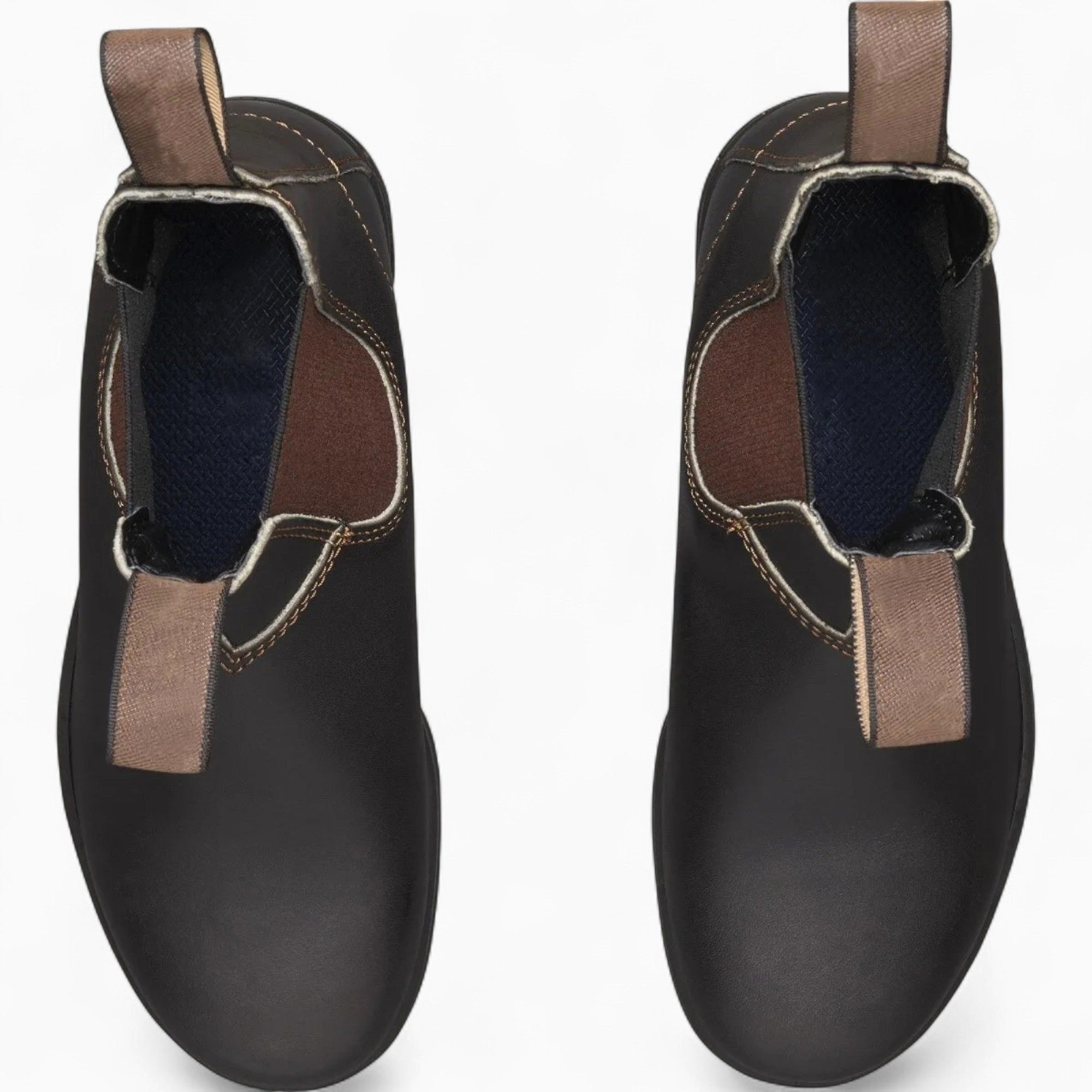 George | Herren Chelsea-Stiefeletten aus Leder, klassische Slip-On-Stiefel | Nomadnts | Nomadnts