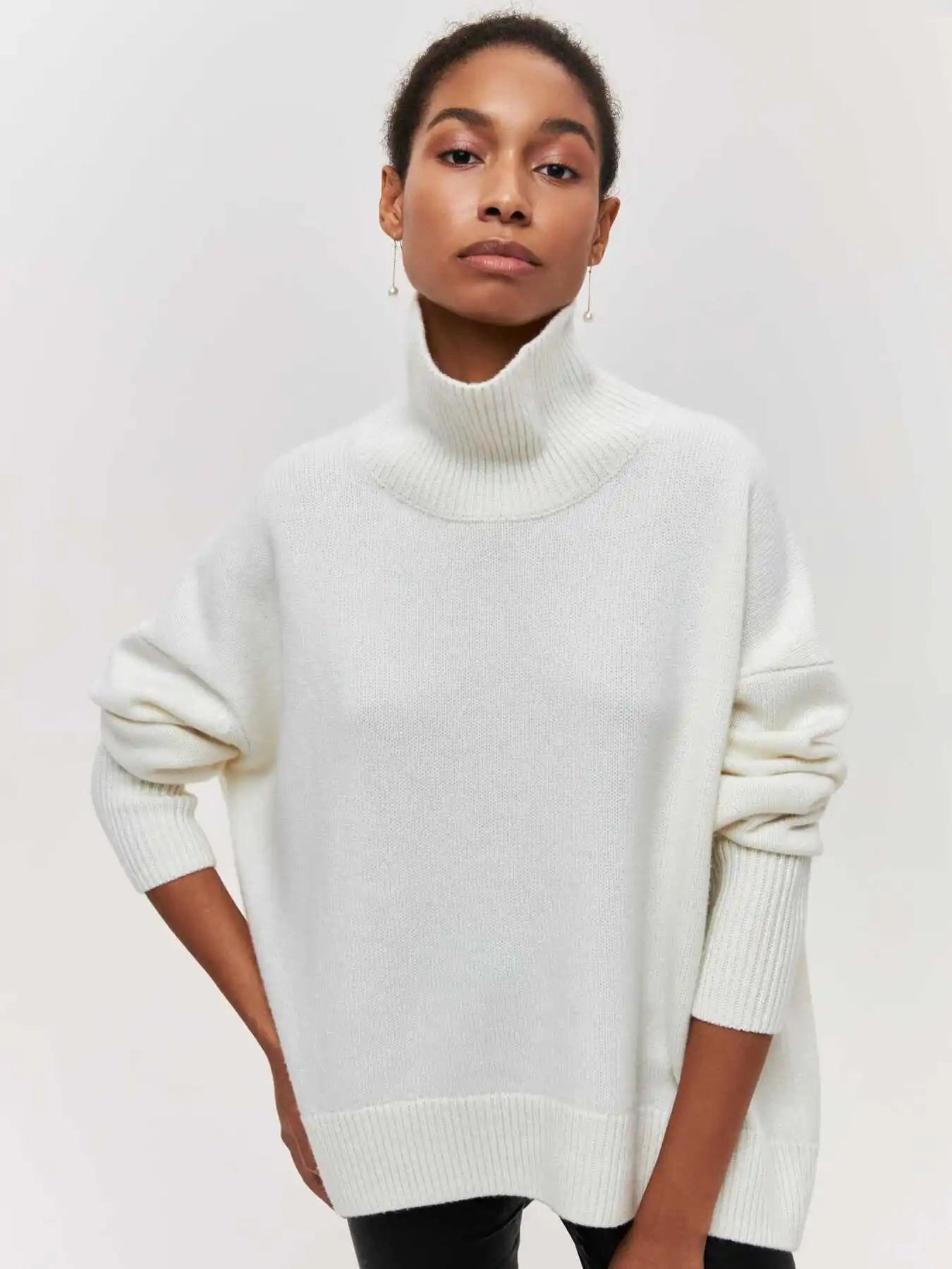 Grace | Damen bequemer Strickpullover, warmer Winterpullover | Nomadnts | Nomadnts