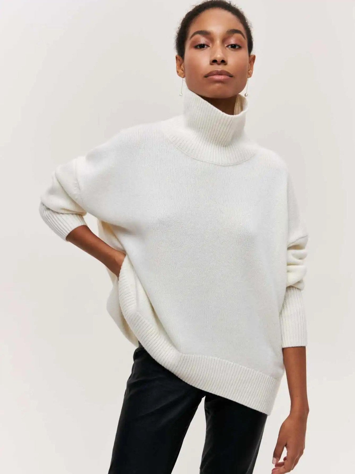 Grace | Damen bequemer Strickpullover, warmer Winterpullover | Nomadnts | Nomadnts