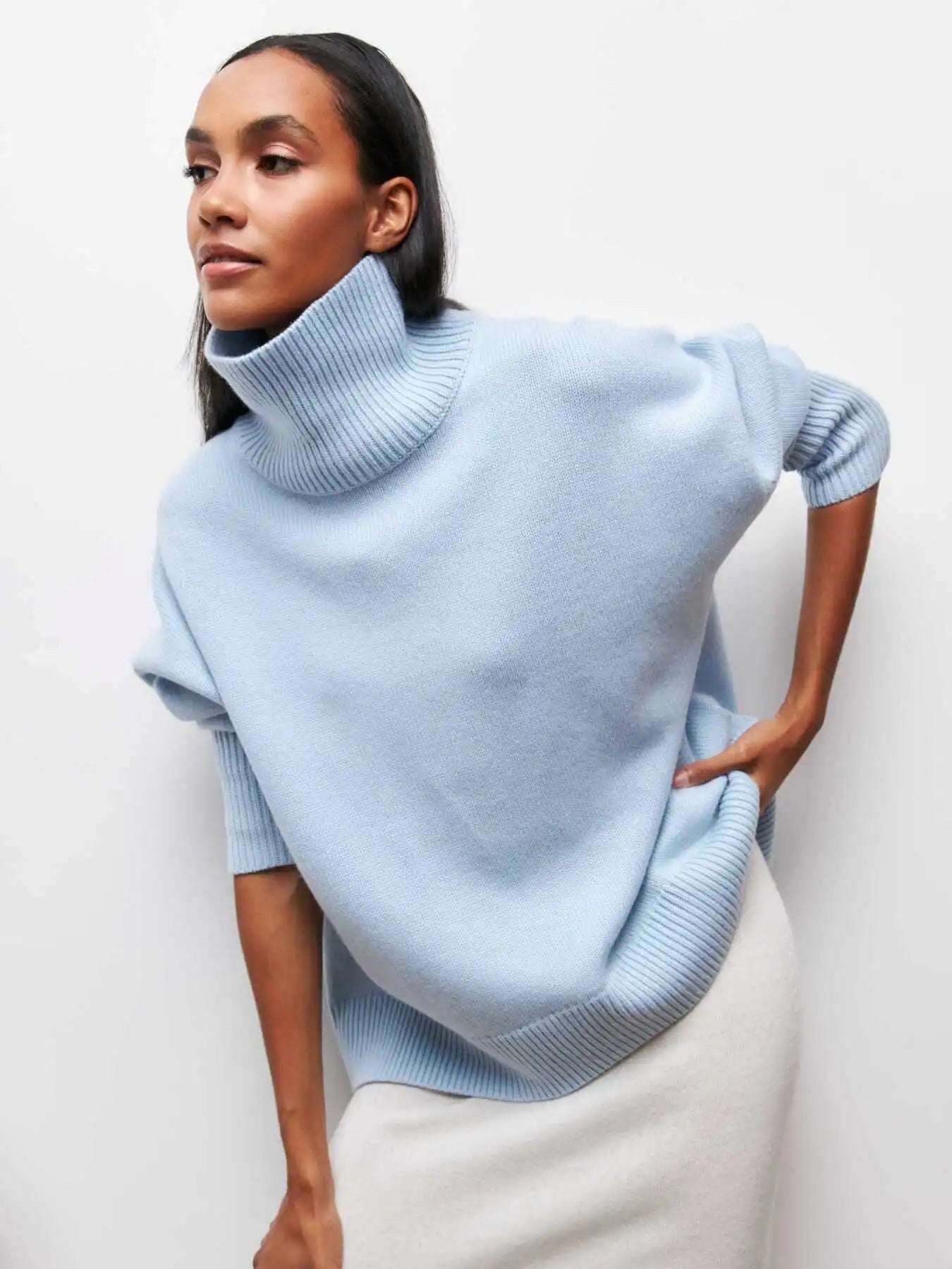 Grace | Damen bequemer Strickpullover, warmer Winterpullover | Nomadnts | Nomadnts
