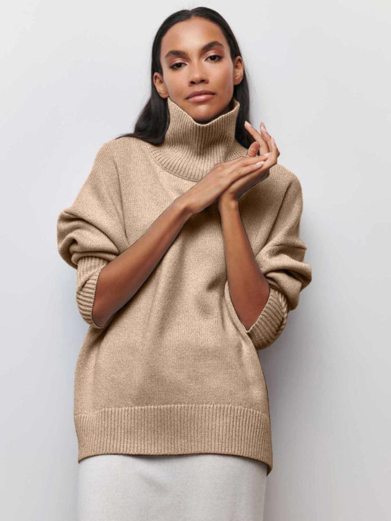 Grace | Damen bequemer Strickpullover, warmer Winterpullover | Nomadnts | Nomadnts