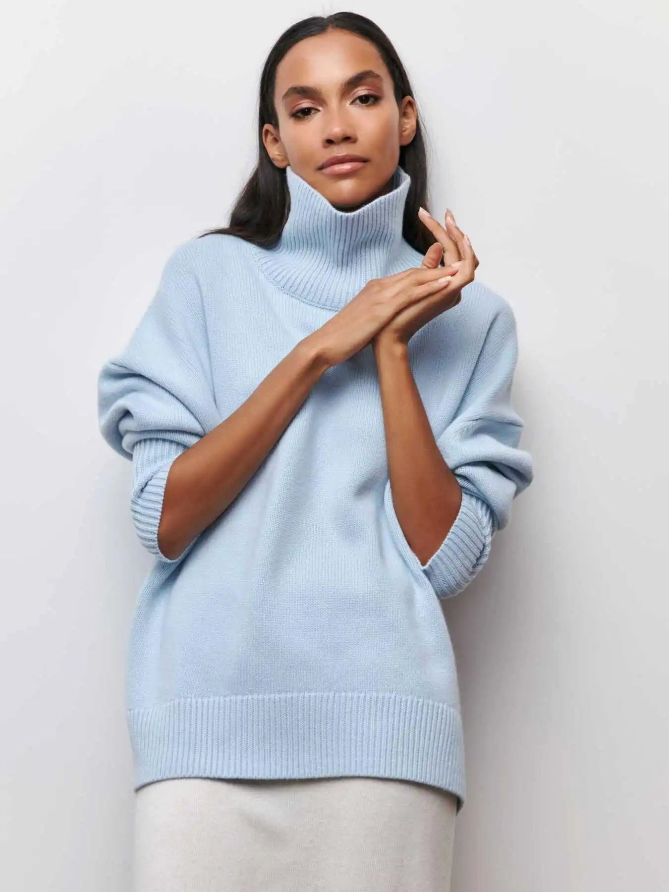 Grace | Damen bequemer Strickpullover, warmer Winterpullover | Nomadnts | Nomadnts