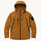 Graham | Leichte, wasserdichte Herren-Regenjacke mit Kapuze, winddichte Herbstjacke | Nomadnts