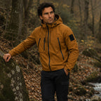 Graham | Leichte, wasserdichte Herren-Regenjacke mit Kapuze, winddichte Herbstjacke | Nomadnts