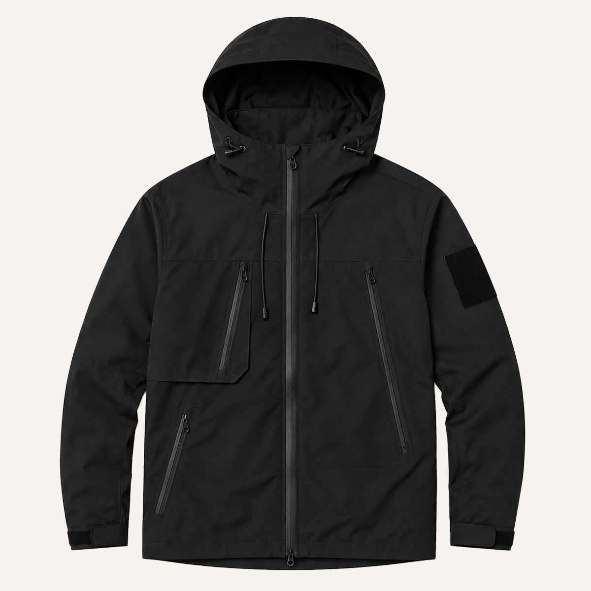 Graham | Leichte, wasserdichte Herren-Regenjacke mit Kapuze, winddichte Herbstjacke | Nomadnts