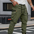 Gregor | Herren-Cargo-Jogginghose mit Stretch, Moderne Freizeithose | Nomad NTS | Groen