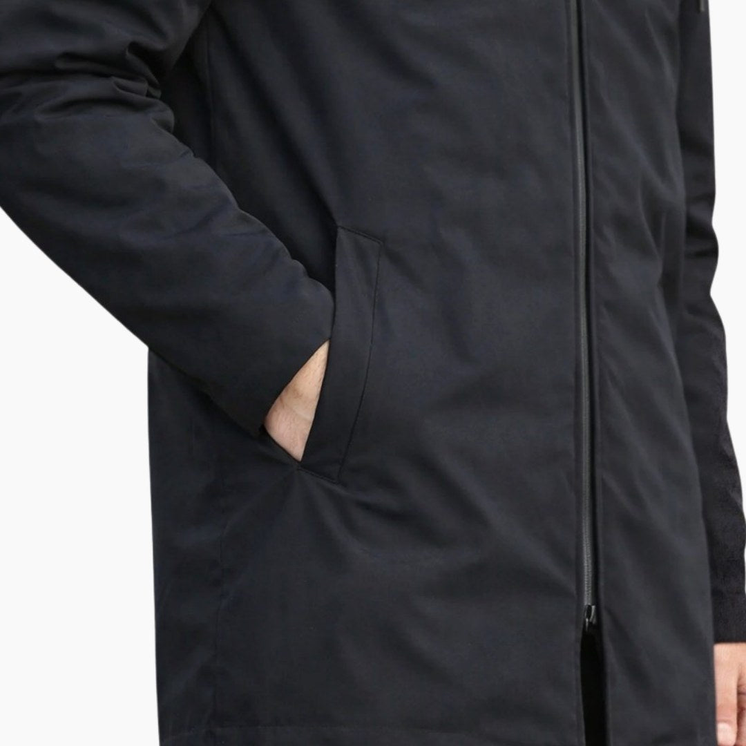 Hans | Herrenwetterfester Mantel mit Polsterung, Moderner Wintermantel | Nomad NTS
