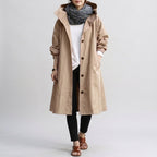 Harriet | Damen locker geschnittene wasserdichte Jacke, Regenmantel mit Kapuze | Nomadnts | Nomadnts