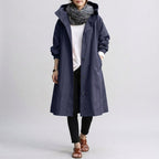 Harriet | Damen locker geschnittene wasserdichte Jacke, Regenmantel mit Kapuze | Nomadnts | Nomadnts