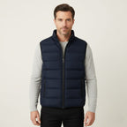 Hunter | Herren-Steppweste, ärmellose Weste für den Lagen-Look | Nomadnts