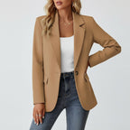 Imogen | Damen tailliert geschnittener Blazer, eng geschnittene elegante Jacke | Nomadnts | Nomadnts
