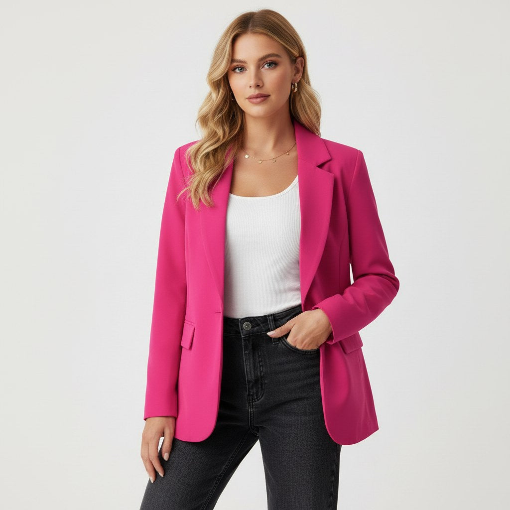 Imogen | Damen tailliert geschnittener Blazer, eng geschnittene elegante Jacke | Nomadnts | Nomadnts