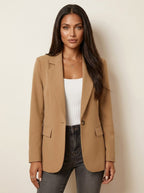 Imogen | Damen tailliert geschnittener Blazer, eng geschnittene elegante Jacke | Nomadnts | Roze