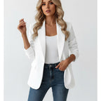 Imogen | Damen tailliert geschnittener Blazer, eng geschnittene elegante Jacke | Nomadnts | Nomadnts