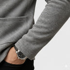 Ingo | Herrenstrickjacke mit strukturiertem Strick, elegante Alltags-Strickjacke | Nomad NTS
