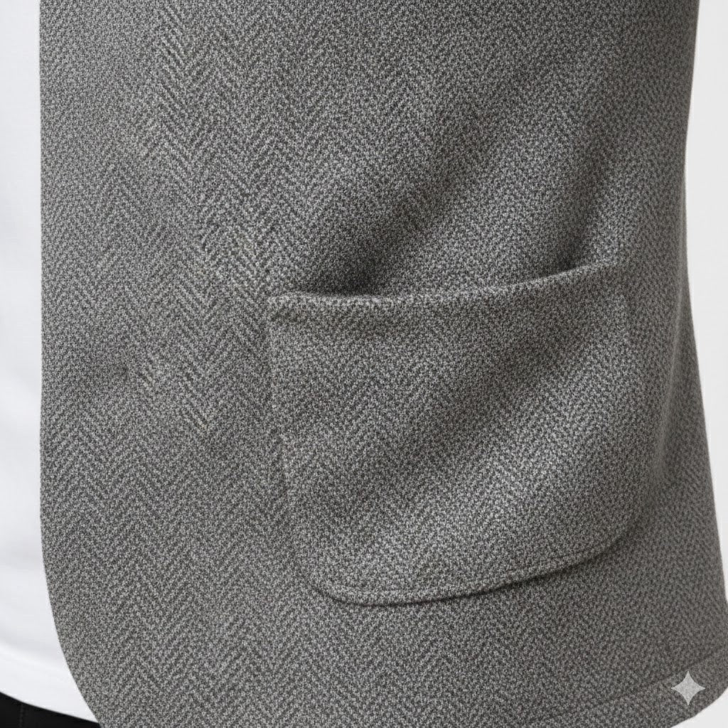 Ingo | Herrenstrickjacke mit strukturiertem Strick, elegante Alltags-Strickjacke | Nomad NTS