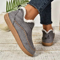 Iris | Damen orthopädische Stiefeletten, wasserdichte Leder-Stiefeletten | Nomadnts | Grey