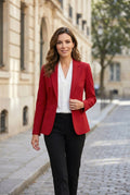 Isaline | Damen tailliert geschnittener Blazer, schmal geschnittener Anzug mit Reverskragen | Nomadnts | Nomadnts