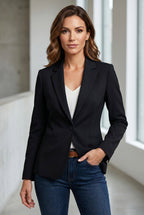 Isaline | Damen tailliert geschnittener Blazer, schmal geschnittener Anzug mit Reverskragen | Nomadnts | Nomadnts