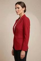 Isaline | Damen tailliert geschnittener Blazer, schmal geschnittener Anzug mit Reverskragen | Nomadnts | Nomadnts