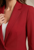 Isaline | Damen tailliert geschnittener Blazer, schmal geschnittener Anzug mit Reverskragen | Nomadnts | Nomadnts