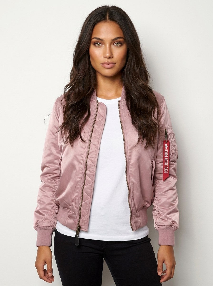 Isla | Damen Utility-Bomberjacke mit Satin-Finish, Herbstjacke | Nomadnts | Nomadnts
