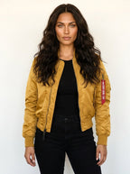 Isla | Damen Utility-Bomberjacke mit Satin-Finish, Herbstjacke | Nomadnts | Nomadnts