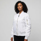 Isla | Damen Utility-Bomberjacke mit Satin-Finish, Herbstjacke | Nomadnts | Nomadnts