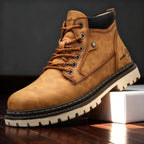 Jack | Herren Leder-Arbeitsstiefel, rutschfeste Schnürstiefel | Nomadnts | Brown