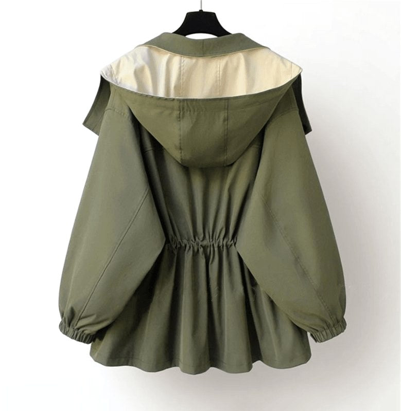 Jacqueline | Damen Oversized Lagen-Jacke, praktische Herbstjacke | Nomadnts | Nomadnts