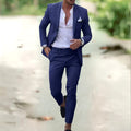 Jakub | Herren Slim-Fit Leinenanzug zweiteilig, eleganter Anzug | Nomad NTS