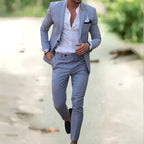 Jakub | Herren Slim-Fit Leinenanzug zweiteilig, eleganter Anzug | Nomad NTS