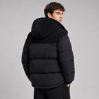 Jared | Herren-Pufferjacke im Oversize-Schnitt, wattierter Wintermantel mit Kapuze | Nomadnts | Khaki