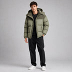 Jared | Herren-Pufferjacke im Oversize-Schnitt, wattierter Wintermantel mit Kapuze | Nomadnts
